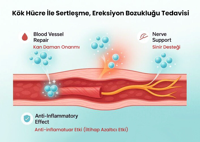 Kök Hücre İle Sertleşme, Ereksiyon Bozukluğu Tedavisi